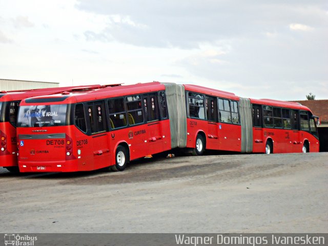 Cristo Rei > CCD Transporte Coletivo > SPE Via Mobilidade S/A DE708 na cidade de Curitiba, Paraná, Brasil, por Wagner Domingos Ivanesken. Número da foto: #2085009.