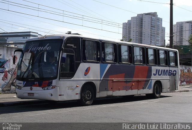 Jumbo Turismo 2055 na cidade de São Paulo, São Paulo, Brasil, por Ricardo Luiz. Número da foto: #2083835.