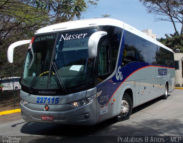 Viação Nasser 227115 na cidade de São Paulo, São Paulo, Brasil, por Cristiano Soares da Silva. Número da foto: #2103149.