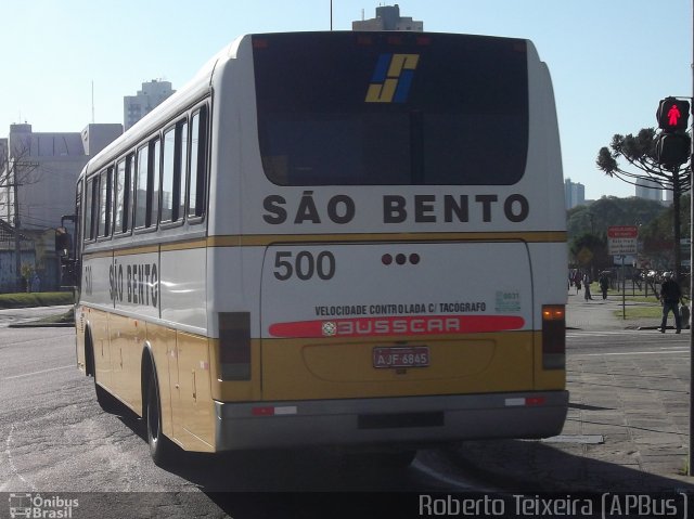 Expresso São Bento 500 na cidade de Curitiba, Paraná, Brasil, por Roberto Teixeira. ID da foto: 2104362.