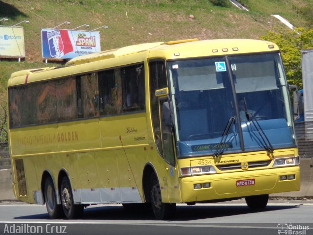 Viação Itapemirim 45341 na cidade de Guaratinguetá, São Paulo, Brasil, por Adailton Cruz. ID da foto: 2104363.