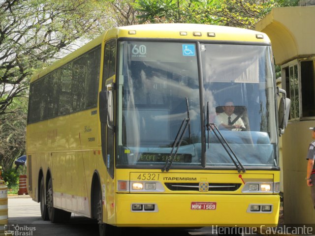 Viação Itapemirim 45321 na cidade de São Paulo, São Paulo, Brasil, por Henrique Cavalcante. Número da foto: #2104544.