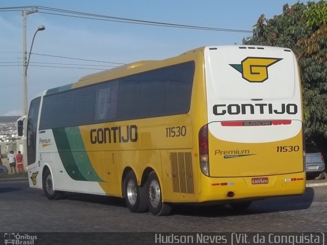 Empresa Gontijo de Transportes 11530 na cidade de Vitória da Conquista, Bahia, Brasil, por Hudson Neves. Número da foto: #2104733.