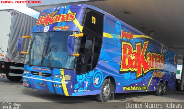 Ônibus Particulares BANDA BAKANAS na cidade de Maceió, Alagoas, Brasil, por Daniel Nunes Tobias. Número da foto: #2105246.