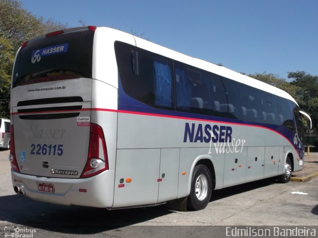Viação Nasser 226115 na cidade de São Paulo, São Paulo, Brasil, por Edmilson Bandeira. Número da foto: #2105791.