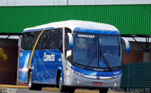 Viação Cometa 13210 na cidade de São Paulo, São Paulo, Brasil, por Adems  Equipe 19. Número da foto: #2106163.