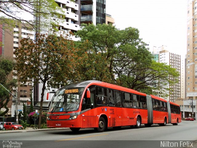 Transporte Coletivo Glória BE702 na cidade de Curitiba, Paraná, Brasil, por Nilton Félix da Silva. ID da foto: 2105417.