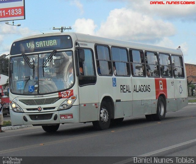 Real Alagoas de Viação 157 na cidade de Maceió, Alagoas, Brasil, por Daniel Nunes Tobias. ID da foto: 2105274.