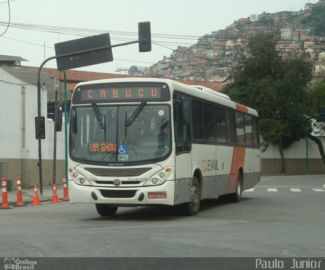 Evanil Transportes e Turismo RJ 132.008 na cidade de Rio de Janeiro, Rio de Janeiro, Brasil, por Paulo  Junior. Número da foto: #2105887.