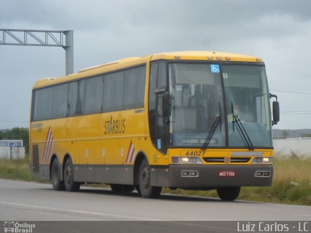Viação Itapemirim 44027 na cidade de Cabo de Santo Agostinho, Pernambuco, Brasil, por Luiz Carlos de Santana. Número da foto: #2106398.