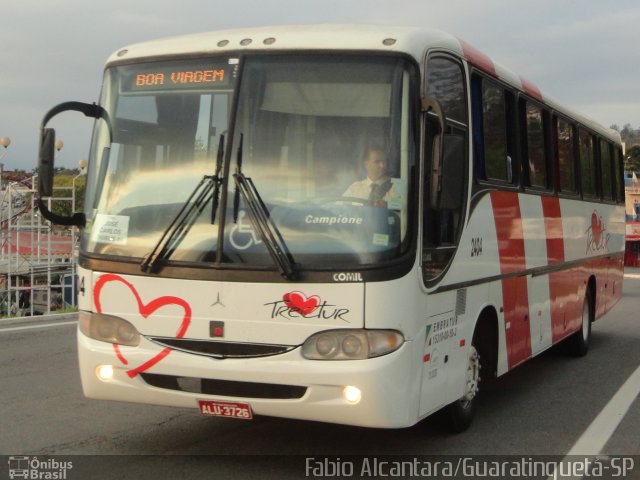 Trectur 2404 na cidade de Aparecida, São Paulo, Brasil, por Fabio Alcantara. Número da foto: #2105411.