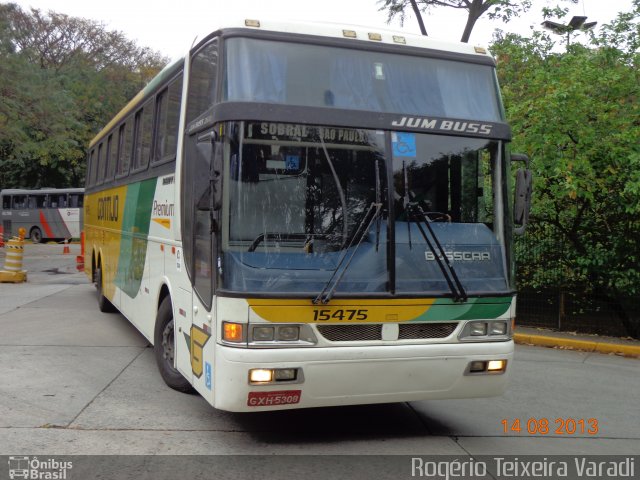 Empresa Gontijo de Transportes 15475 na cidade de São Paulo, São Paulo, Brasil, por Rogério Teixeira Varadi. ID da foto: 2105567.