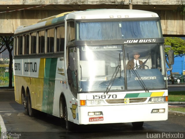 Empresa Gontijo de Transportes 15870 na cidade de Vitória, Espírito Santo, Brasil, por Luan Peixoto. ID da foto: 2107718.