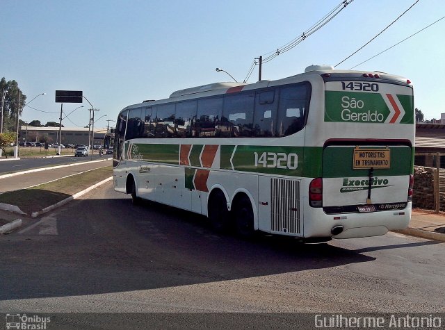 Cia. São Geraldo de Viação 14320 na cidade de Araxá, Minas Gerais, Brasil, por Guilherme Antonio. Número da foto: #2108644.