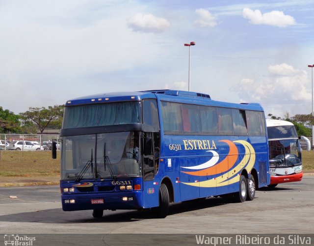Viação Estrela 66311 na cidade de Goiânia, Goiás, Brasil, por Wagner Ribeiro da Silva. Número da foto: #2108662.