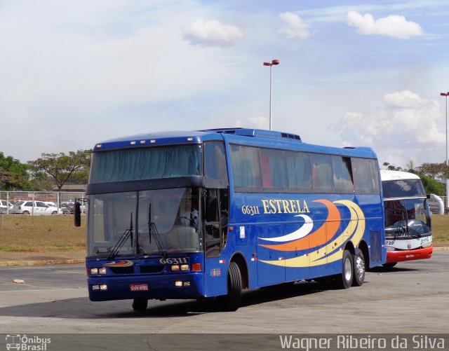 Viação Estrela 66311 na cidade de Goiânia, Goiás, Brasil, por Wagner Ribeiro da Silva. ID da foto: 2108662.