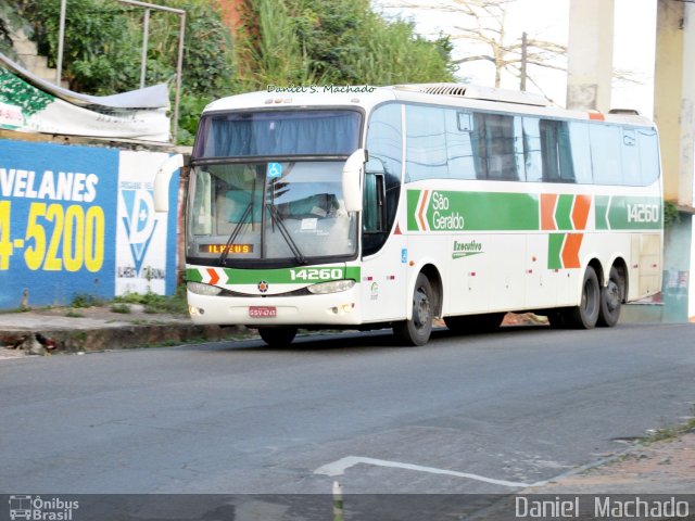 Cia. São Geraldo de Viação 14260 na cidade de Ilhéus, Bahia, Brasil, por Daniel  Machado. Número da foto: #2108413.