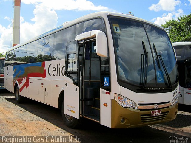 Transporte Coletivo Célico 2070 na cidade de São José do Rio Preto, São Paulo, Brasil, por Reginaldo Gas. Número da foto: #2107065.