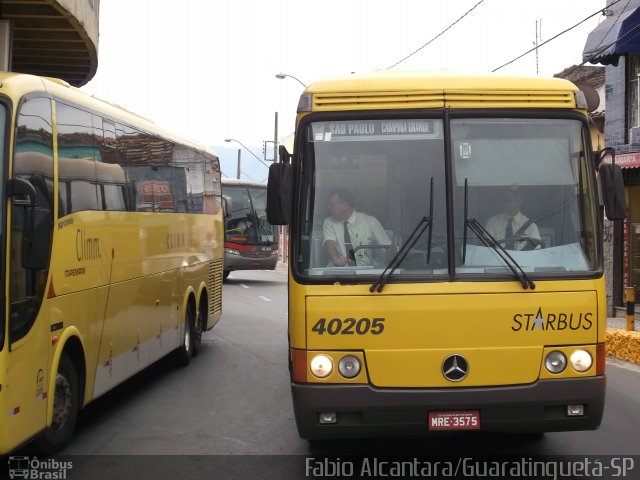 Viação Itapemirim 40205 na cidade de Aparecida, São Paulo, Brasil, por Fabio Alcantara. ID da foto: 2107331.