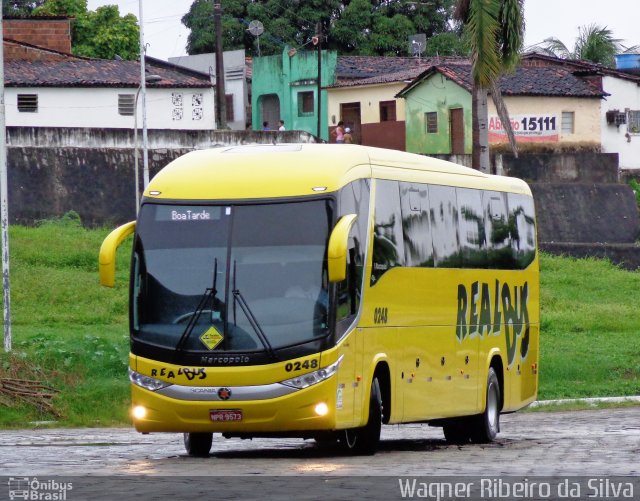 Expresso Real Bus 0248 na cidade de João Pessoa, Paraíba, Brasil, por Wagner Ribeiro da Silva. Número da foto: #2108737.