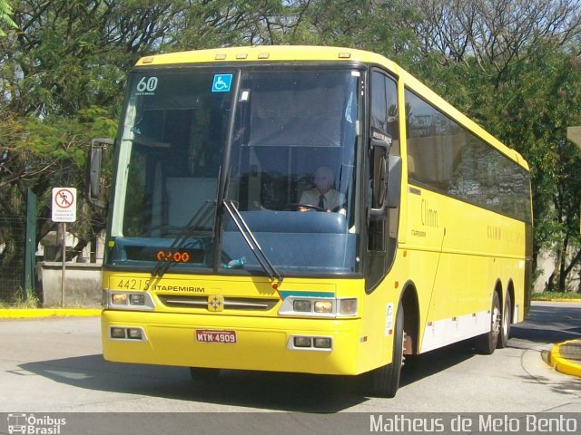 Viação Itapemirim 44215 na cidade de São Paulo, São Paulo, Brasil, por Matheus de Melo Bento. Número da foto: #2108206.