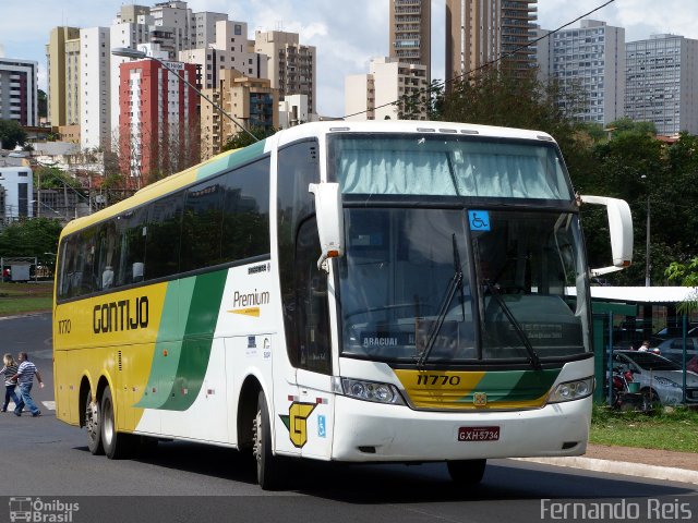 Empresa Gontijo de Transportes 11770 na cidade de Ribeirão Preto, São Paulo, Brasil, por Fernando Reis. ID da foto: 2107522.