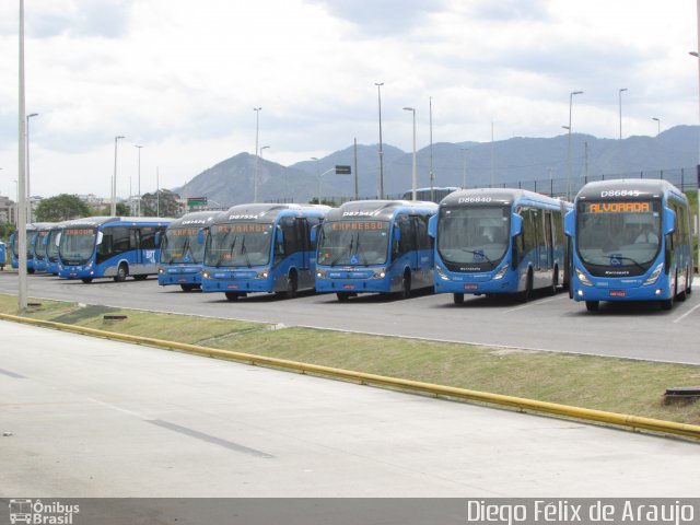 Auto Viação Jabour D86845 na cidade de Rio de Janeiro, Rio de Janeiro, Brasil, por Diego Félix de Araujo. Número da foto: #2107894.