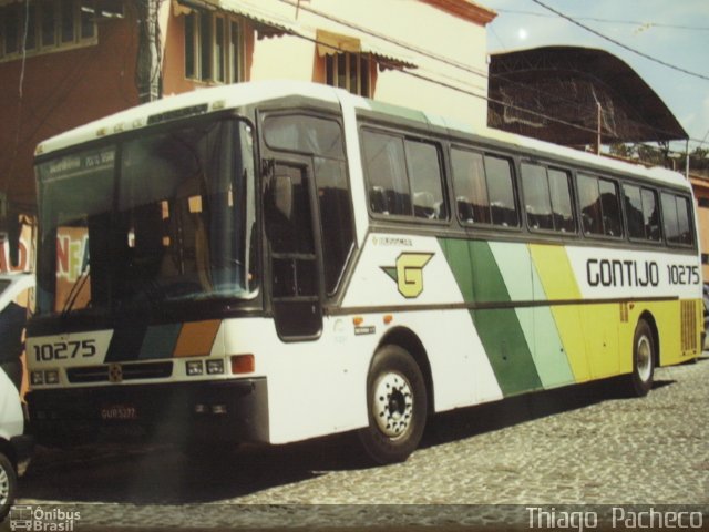 Empresa Gontijo de Transportes 10275 na cidade de Porto Seguro, Bahia, Brasil, por Thiago  Pacheco. Número da foto: #2107808.