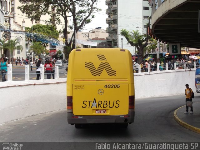 Viação Itapemirim 40205 na cidade de Aparecida, São Paulo, Brasil, por Fabio Alcantara. ID da foto: 2107337.