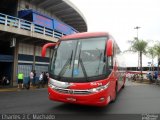 Empresa de Ônibus Pássaro Marron 5414 na cidade de Aparecida, São Paulo, Brasil, por Charles J. C. Machado. Número da foto: #:id.
