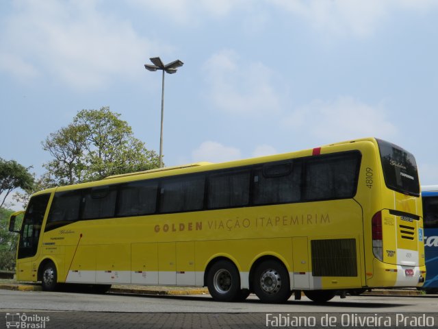 Viação Itapemirim 48109 na cidade de São Paulo, São Paulo, Brasil, por Fabiano de Oliveira Prado. Número da foto: #2109881.