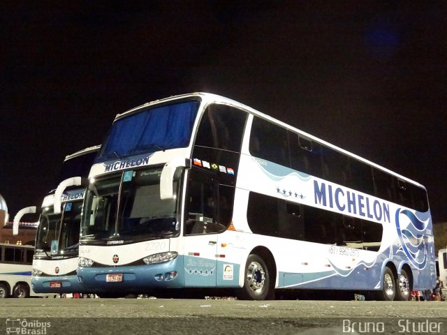 Michelon Turismo 2220 na cidade de Aparecida, São Paulo, Brasil, por Bruno   Studer. Número da foto: #2109271.