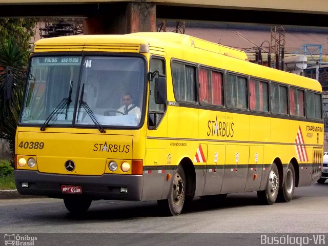 Viação Itapemirim 40389 na cidade de Volta Redonda, Rio de Janeiro, Brasil, por Glauco Oliveira. Número da foto: #2110990.