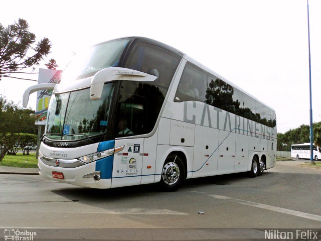 Auto Viação Catarinense 3379 na cidade de Curitiba, Paraná, Brasil, por Nilton Félix da Silva. Número da foto: #2109576.