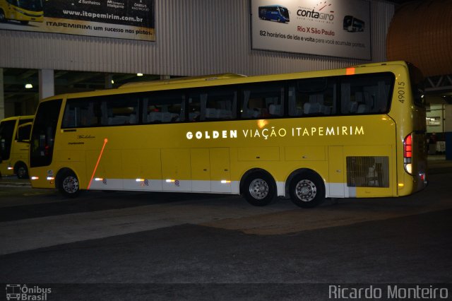 Viação Itapemirim 49015 na cidade de Rio de Janeiro, Rio de Janeiro, Brasil, por Ricardo Silva Monteiro. Número da foto: #2111079.