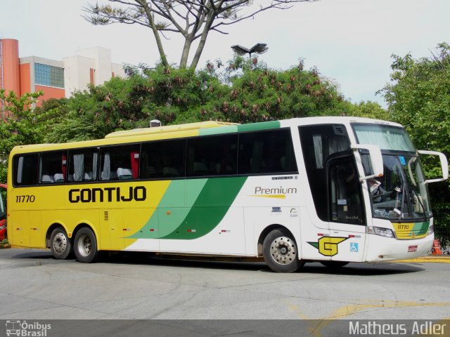 Empresa Gontijo de Transportes 11770 na cidade de São Paulo, São Paulo, Brasil, por Matheus Adler. ID da foto: 2110183.