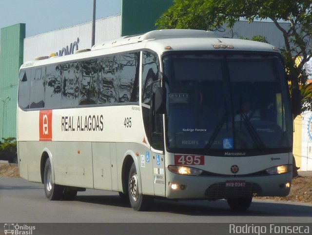 Real Alagoas de Viação 495 na cidade de Maceió, Alagoas, Brasil, por Rodrigo Fonseca. Número da foto: #2110822.