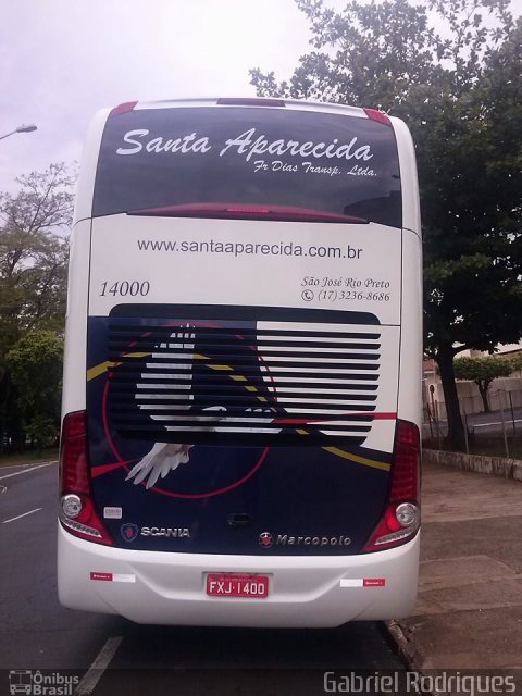Santa Aparecida Turismo 14000 na cidade de São José do Rio Preto, São Paulo, Brasil, por Gabriel Rodrigues. Número da foto: #2111404.