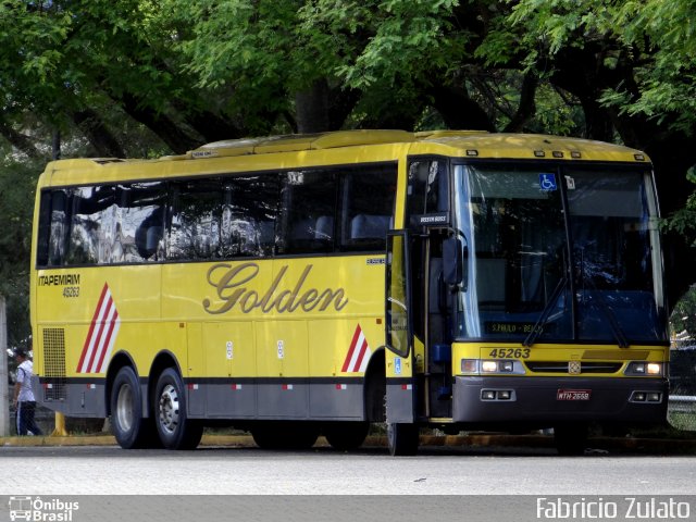 Viação Itapemirim 45263 na cidade de São Paulo, São Paulo, Brasil, por Fabricio Zulato. ID da foto: 2111188.