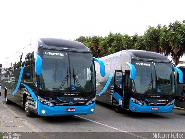 Empresa de Ônibus Nossa Senhora da Penha 52016 na cidade de Curitiba, Paraná, Brasil, por Nilton Félix da Silva. Número da foto: #2109750.