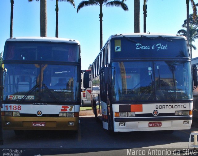 Bortolotto Turismo 986 na cidade de Aparecida, São Paulo, Brasil, por Marco Antonio da Silva. Número da foto: #2112212.