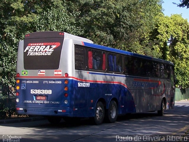 Viação Ferraz Trindade 536309 na cidade de São Paulo, São Paulo, Brasil, por Paulo de Oliveira Ribeiro. Número da foto: #2112104.