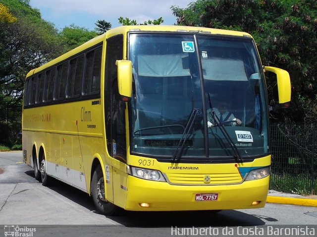 Viação Itapemirim 9031 na cidade de São Paulo, São Paulo, Brasil, por Humberto da Costa Baronista. ID da foto: 2111958.