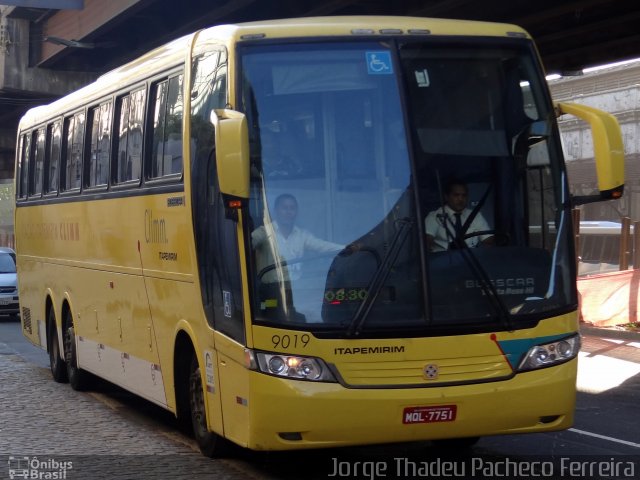 Viação Itapemirim 9019 na cidade de Rio de Janeiro, Rio de Janeiro, Brasil, por Jorge Thadeu Pacheco Ferreira. ID da foto: 2112181.