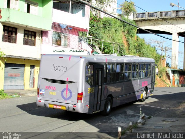 Rota Transportes Rodoviários 3985 na cidade de Ilhéus, Bahia, Brasil, por Daniel  Machado. ID da foto: 2113186.