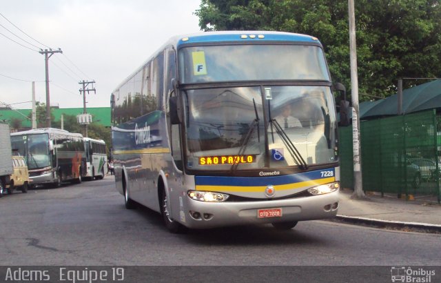 Viação Cometa 7228 na cidade de São Paulo, São Paulo, Brasil, por Adems  Equipe 19. ID da foto: 2111930.