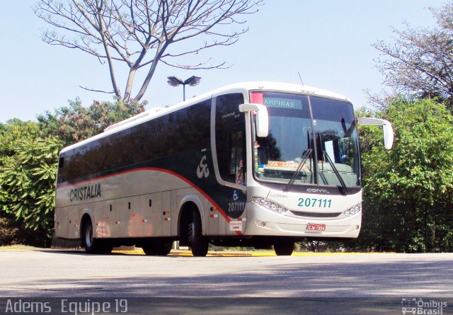 Expresso Cristália 207111 na cidade de São Paulo, São Paulo, Brasil, por Adems  Equipe 19. Número da foto: #2111917.