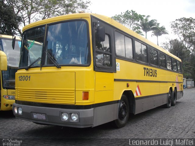 Viação Itapemirim 12001 na cidade de Cachoeiro de Itapemirim, Espírito Santo, Brasil, por Leonardo Luigi Maffei. ID da foto: 2112568.