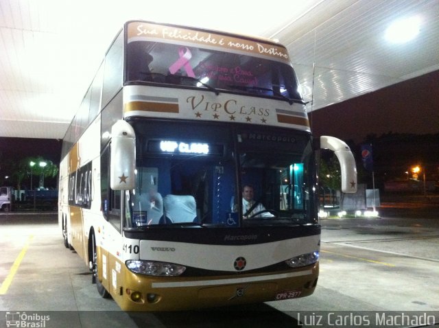 Vip Class Tur 4110 na cidade de São José, Santa Catarina, Brasil, por Luiz Carlos Machado. Número da foto: #2112471.