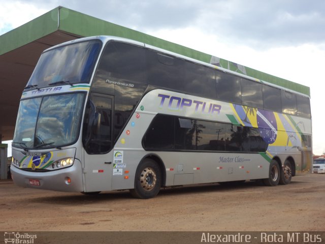 Toptur Transporte e Turismo 4000 na cidade de Primavera do Leste, Mato Grosso, Brasil, por Alexandre Rodrigo. Número da foto: #2113993.
